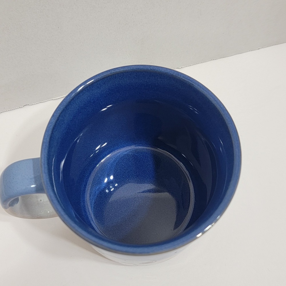 NEW PEANUTS‎ SNOOPY & THE Whole GANG COFFEE Tea MUG 21 OZ Blue White Tie Dye - Picture 5 of 6